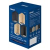 Миниатюра фото уличный настенный светильник uniel uul-p52a 2х6w/gu10 ip65 pine ul-00010556 | 220svet.ru