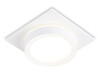 Миниатюра фото встраиваемый светильник ambrella light gx53 acrylic tech tn52421 | 220svet.ru