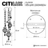 Миниатюра фото подвесной светильник citilux каир cl419135 | 220svet.ru