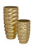 Миниатюра фото кашпо волнистое garda decor zs2058-27 | 220svet.ru