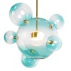 Миниатюра фото подвесной светильник loft it bolle 2027-p6 blue | 220svet.ru