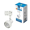 Миниатюра фото трековый светильник volpe ubl-q322 gu10 white ul-00009602 | 220svet.ru