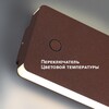 Миниатюра фото светильник ландшафтный светодиодный novotech strait 359591 коричневый | 220svet.ru
