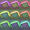 Миниатюра фото потолочная светодиодная люстра с пультом ду rgb citilux квест cl739180e | 220svet.ru