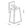Миниатюра фото бра lucide matslot 29828/01/30 | 220svet.ru