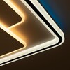 Миниатюра фото потолочная светодиодная люстра с пультом ду rgb citilux квест cl739180e | 220svet.ru