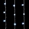 Миниатюра фото гирлянда занавес облегченный 2 x 2 м белый с мерцанием белого диода, 400 led, провод прозрачный пвх, ip54 ltc pcl400notblw-10-2w | 220svet.ru