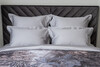 Миниатюра фото комплект наволочек сатин серый 70*70 garda decor 130hb- pc7070-nav ser | 220svet.ru