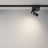 Миниатюра фото трековый однофазный светодиодный светильник maytoni onda tr007-1-18w4k-b-1 | 220svet.ru