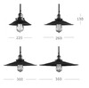 Миниатюра фото подвесной светильник loft cone pendant 22 | 220svet.ru