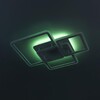 Миниатюра фото потолочная светодиодная люстра с пультом rgb citilux тринити cl238230e | 220svet.ru