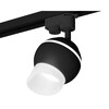 Миниатюра фото комплект трекового светильника ambrella light track system xt1102073 sbk/fr черный песок/белый матовый (a2521, c1102, n7175) | 220svet.ru