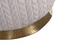 Миниатюра фото банкетка велюр светло-серый/золото garda decor gy-ben8143gold-lg | 220svet.ru