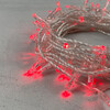 Миниатюра фото гирлянда нить с колпачком 10м красная 220в, 100 led, провод прозрачный пвх, ip65 ltc pst100cap-10-2r | 220svet.ru