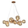 Миниатюра фото подвесная люстра moderli renny v10790-11p | 220svet.ru