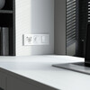 Миниатюра фото накладка для розетки usb werkel hammer белые w1279501 | 220svet.ru