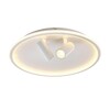 Миниатюра фото потолочная светодиодная люстра myfar ceiling focus mr9050-cl | 220svet.ru