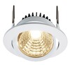 Миниатюра фото встраиваемый светильник deko-light cob-95-24v-2700k-round 565308 | 220svet.ru