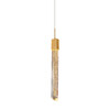 Миниатюра фото подвесной светодиодный светильник delight collection od2510-1 gold/smoky | 220svet.ru