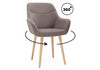 Миниатюра фото стул деревянный поворотный woodville флюид 360 латте (zd 290) / светлое дерево 642983 | 220svet.ru
