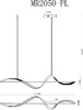Миниатюра фото подвесной светодиодный светильник myfar marry mr2050-pl | 220svet.ru