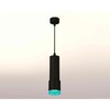 Миниатюра фото комплект подвесного светильника ambrella light techno spot xp7402004 sbk/bl черный песок/голубой (a2302, c6343, a2030, c7402, n7194) | 220svet.ru