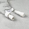 Миниатюра фото гирлянда бахрома с колпачком 3,1 x 0,5 м тепло-белая 220в, 120 led, провод прозрачный пвх, ip65 ltc pil120cap-10-2ww | 220svet.ru
