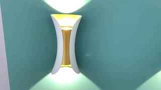 Миниатюра фото уличный настенный светодиодный светильник odeon light krista 3886/6bg | 220svet.ru