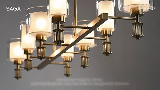 Миниатюра фото бра odeon light saga 5088/1w античная бронза | 220svet.ru